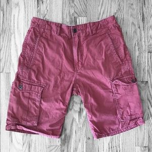 Levi's Men's Ripstop Cargo Shorts 30 vintage red